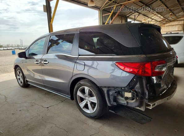 5FNRL6H5XLB009280 2020 HONDA ODYSSEY Gray უკანა მარცხენა