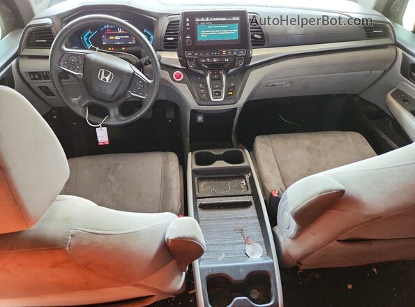 5FNRL6H5XLB009280 2020 HONDA ODYSSEY Gray წინა პანელის ხედი