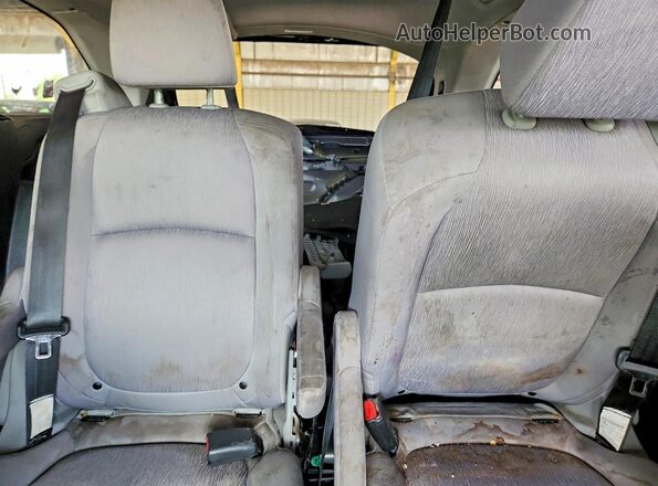 5FNRL6H5XLB009280 2020 HONDA ODYSSEY Gray უკანა სავარძლების ხედი