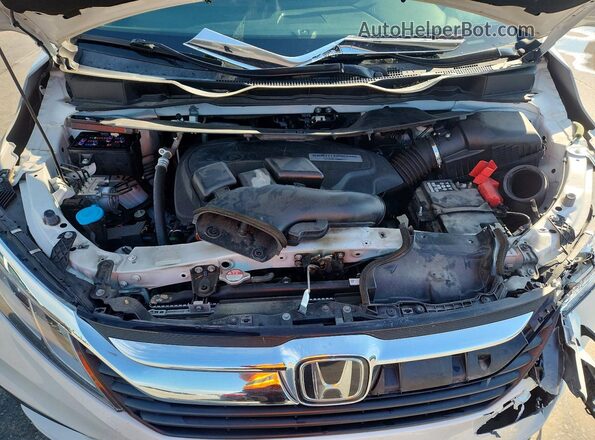 5FNRL6H5XLB010168 2020 HONDA ODYSSEY White Engine compartment view