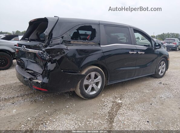 5FNRL6H5XLB011790 2020 HONDA ODYSSEY Черный Задняя правая четверть