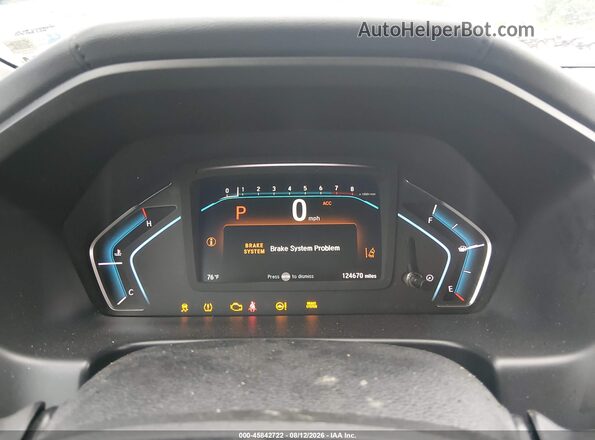 5FNRL6H5XLB011790 2020 HONDA ODYSSEY Черный Вид задних сидений