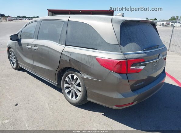 5FNRL6H60PB019007 2023 HONDA ODYSSEY Gray Հետևի ձախ