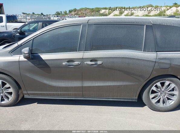 5FNRL6H60PB019007 2023 HONDA ODYSSEY Gray Սալոնի 360 աստիճան տեսք