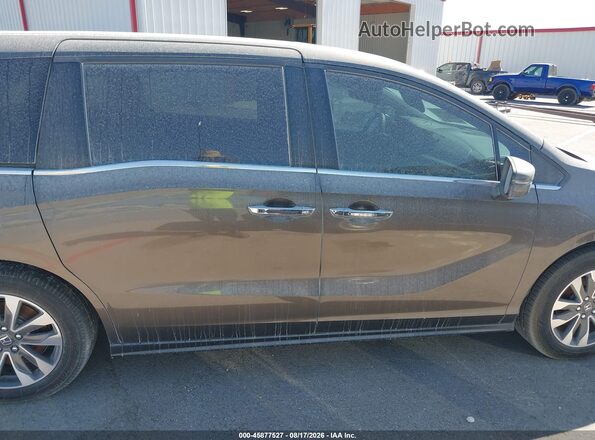 5FNRL6H60PB019007 2023 HONDA ODYSSEY Gray Սալոնի հետևի տեսք