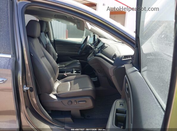 5FNRL6H60PB019007 2023 HONDA ODYSSEY Gray Vista interior delantera