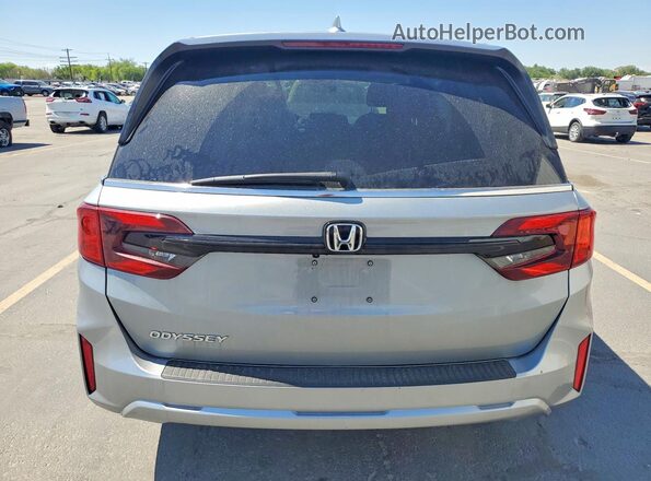 5FNRL6H60SB022918 2025 HONDA ODYSSEY Silver Вид ззаду