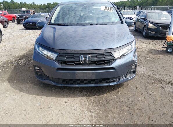 5FNRL6H60SB086330 2025 HONDA ODYSSEY Blue Widok zestawu wskaźników