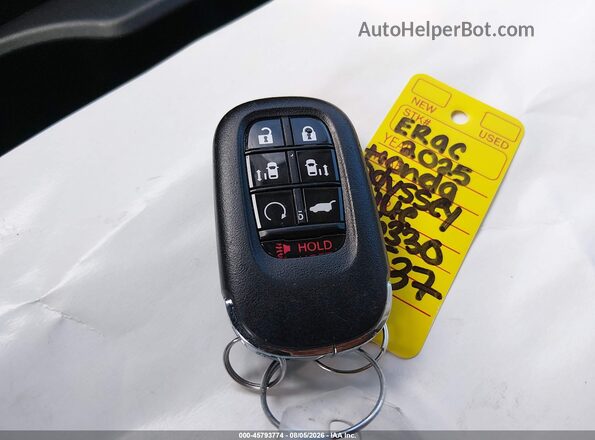 5FNRL6H60SB086330 2025 HONDA ODYSSEY Blue Widok deski rozdzielczej