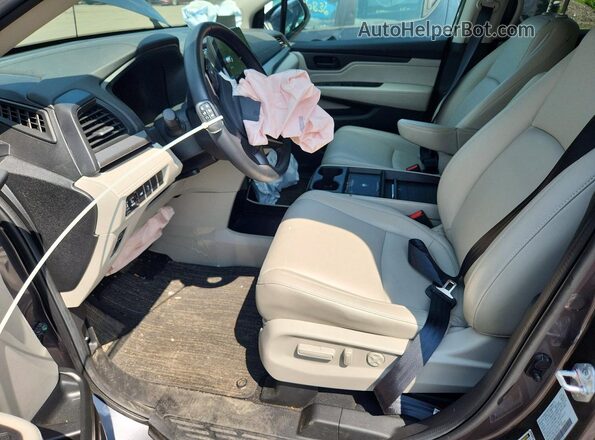 5FNRL6H60TB001021 2026 HONDA ODYSSEY Gray Front interior view