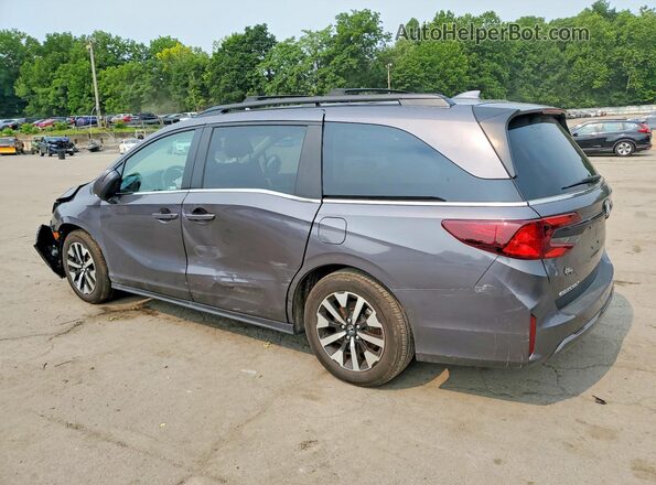 5FNRL6H60TB001021 2026 HONDA ODYSSEY Gray Rear left