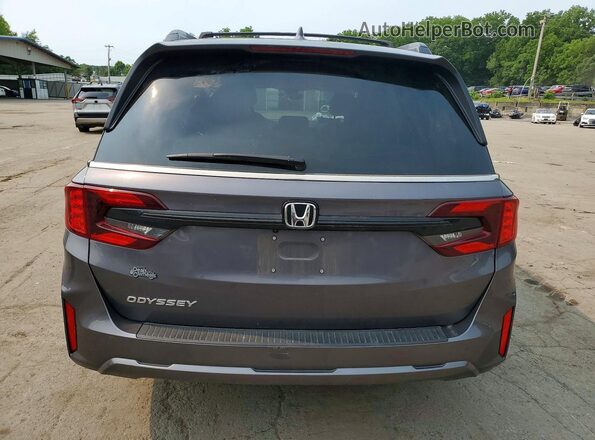 5FNRL6H60TB001021 2026 HONDA ODYSSEY Gray Rear view