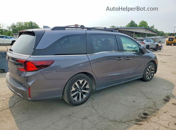 5FNRL6H60TB001021 2026 HONDA ODYSSEY Gray Rear right