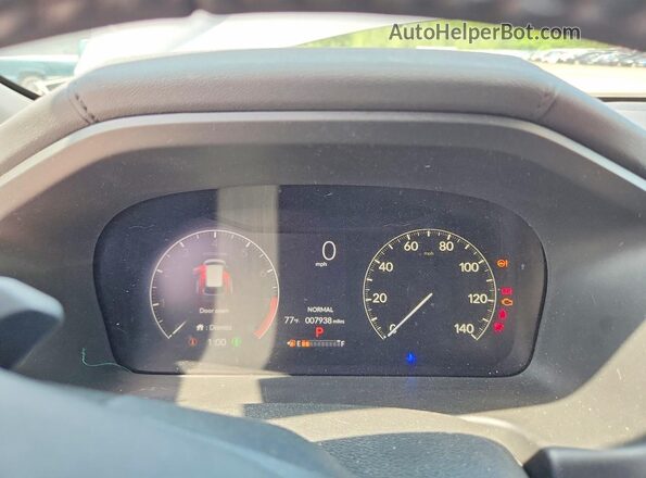 5FNRL6H60TB001021 2026 HONDA ODYSSEY Gray Instrument cluster view