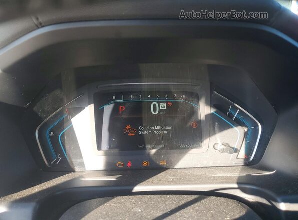 5FNRL6H61RB002820 2024 HONDA ODYSSEY White Vista del cuadro de instrumentos