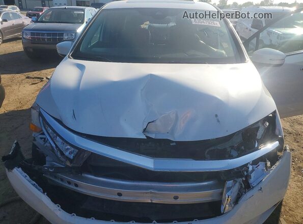 5FNRL6H61RB002820 2024 HONDA ODYSSEY White Vista del compartimento del motor