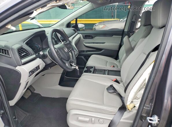 5FNRL6H61RB047823 2024 HONDA ODYSSEY Gray Vista interior delantera