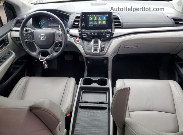 5FNRL6H61RB047823 2024 HONDA ODYSSEY Gray Vista del salpicadero
