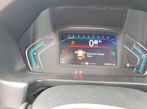 5FNRL6H61RB047823 2024 HONDA ODYSSEY Gray Vista del cuadro de instrumentos