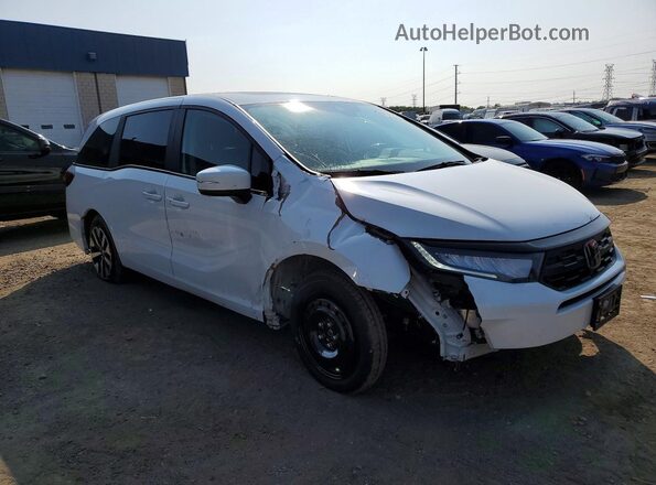 5FNRL6H61SB063333 2025 HONDA ODYSSEY White Widok wnętrza z przodu