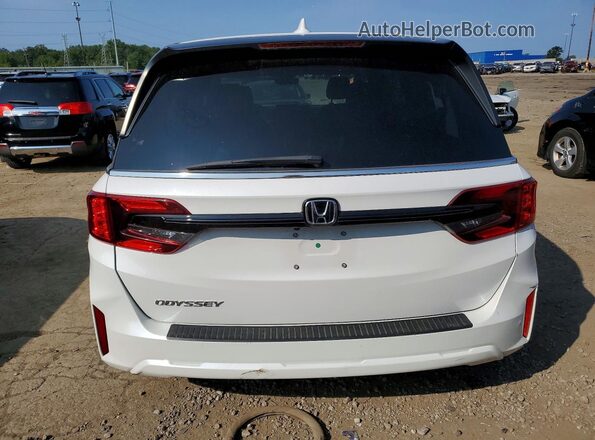 5FNRL6H61SB063333 2025 HONDA ODYSSEY White Widok zestawu wskaźników
