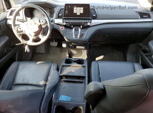 5FNRL6H61SB063333 2025 HONDA ODYSSEY White Widok naklejki z numerem VIN