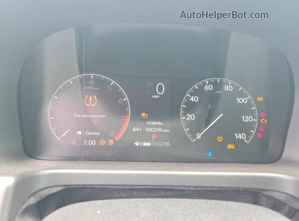 5FNRL6H61TB036683 2026 HONDA ODYSSEY Серебряный Вид щитка приборов