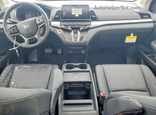 5FNRL6H61TB061289 2026 HONDA ODYSSEY White Dashboard view