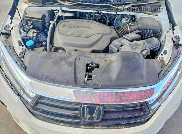 5FNRL6H62RB005838 2024 HONDA ODYSSEY White Engine compartment view