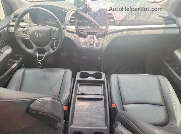 5FNRL6H62RB010893 2024 HONDA ODYSSEY White Vista del salpicadero