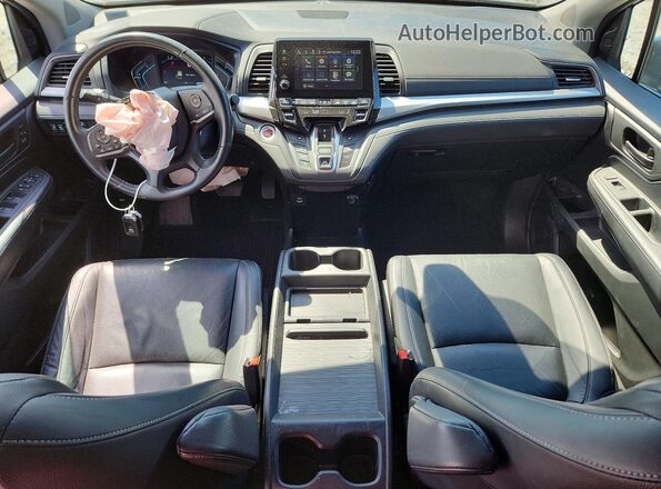 5FNRL6H62RB040993 2024 HONDA ODYSSEY Черный Вид панели приборов