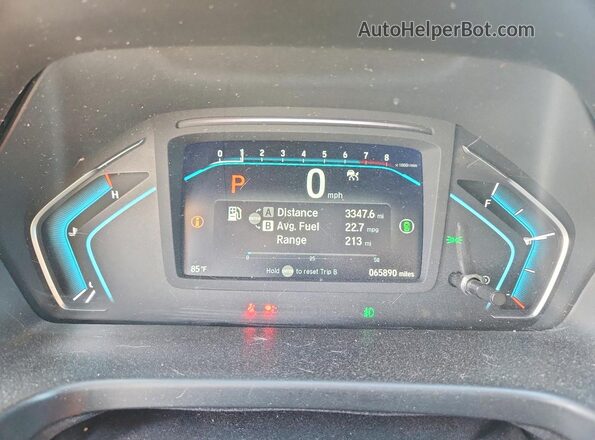 5FNRL6H62RB040993 2024 HONDA ODYSSEY Черный Вид щитка приборов