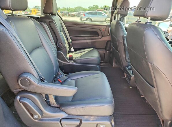 5FNRL6H62RB040993 2024 HONDA ODYSSEY Черный Вид задней части салона