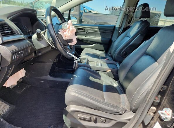 5FNRL6H62RB040993 2024 HONDA ODYSSEY Черный Вид салона спереди