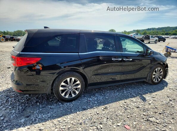 5FNRL6H62RB040993 2024 HONDA ODYSSEY Черный Задняя правая четверть