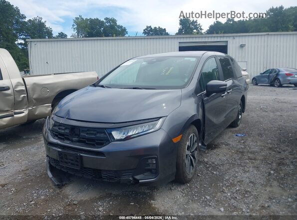 5FNRL6H62SB072106 2025 HONDA ODYSSEY Gray Vista tres cuartos delantera izquierda