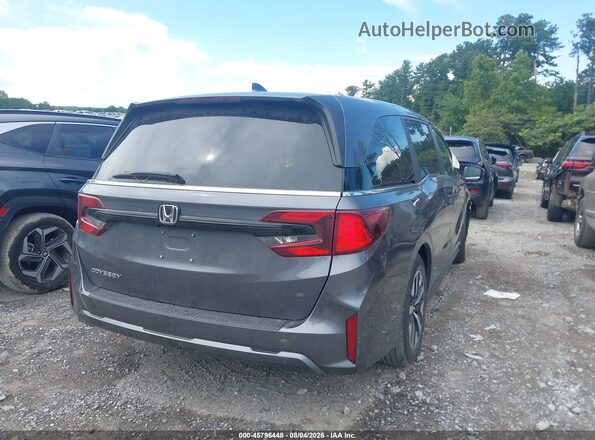 5FNRL6H62SB072106 2025 HONDA ODYSSEY Gray Trasero derecho