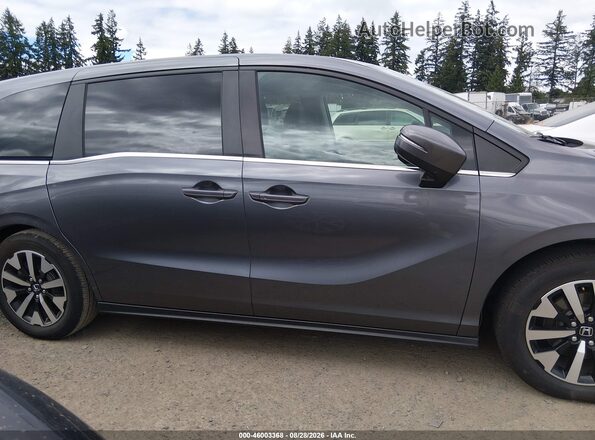 5FNRL6H62SB073983 2025 HONDA ODYSSEY Gray Սալոնի 360 աստիճան տեսք