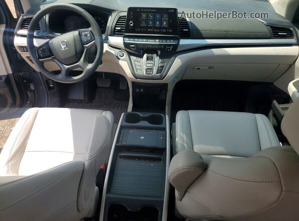 5FNRL6H62TB026132 2026 HONDA ODYSSEY Blue Առջևի վահանակի տեսք