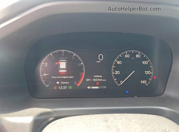 5FNRL6H62TB026132 2026 HONDA ODYSSEY Blue Սարքավորումների վահանակի տեսք