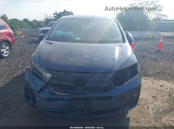 5FNRL6H62TB031752 2026 HONDA ODYSSEY Blue ხელსაწყოთა პანელის ხედი