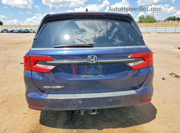 5FNRL6H63RB065594 2024 HONDA ODYSSEY Blue უკანა ხედი