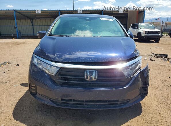 5FNRL6H63RB065594 2024 HONDA ODYSSEY Blue წინა ხედი