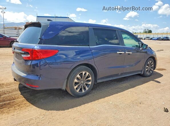 5FNRL6H63RB065594 2024 HONDA ODYSSEY Blue უკანა მარჯვენა
