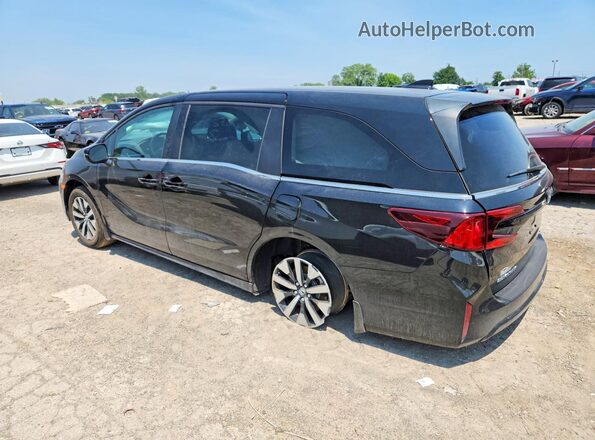 5FNRL6H63SB009872 2025 HONDA ODYSSEY Black Rear left
