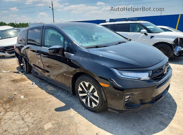 5FNRL6H63SB009872 2025 HONDA ODYSSEY Black Front right