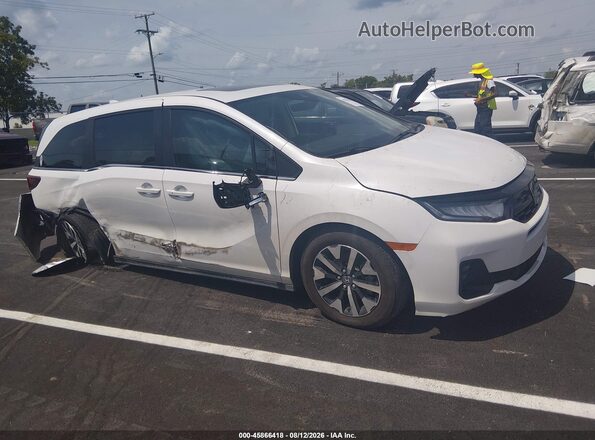 5FNRL6H63SB087598 2025 HONDA ODYSSEY White Rear interior view
