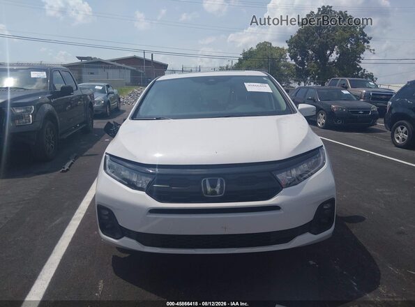 5FNRL6H63SB087598 2025 HONDA ODYSSEY White Instrument cluster view
