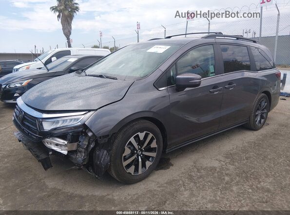 5FNRL6H63TB038547 2026 HONDA ODYSSEY Серый Передняя левая четверть