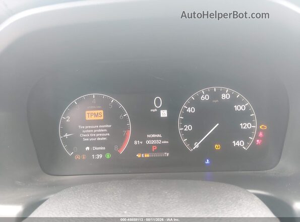5FNRL6H63TB038547 2026 HONDA ODYSSEY Серый Вид задних сидений